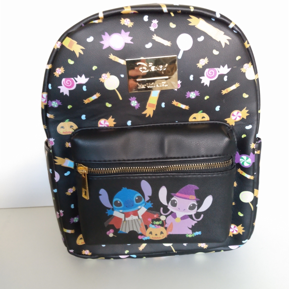 Her Universe Disney Lilo & Stitch Halloween Costume Stitch & Angel Mini Backpack